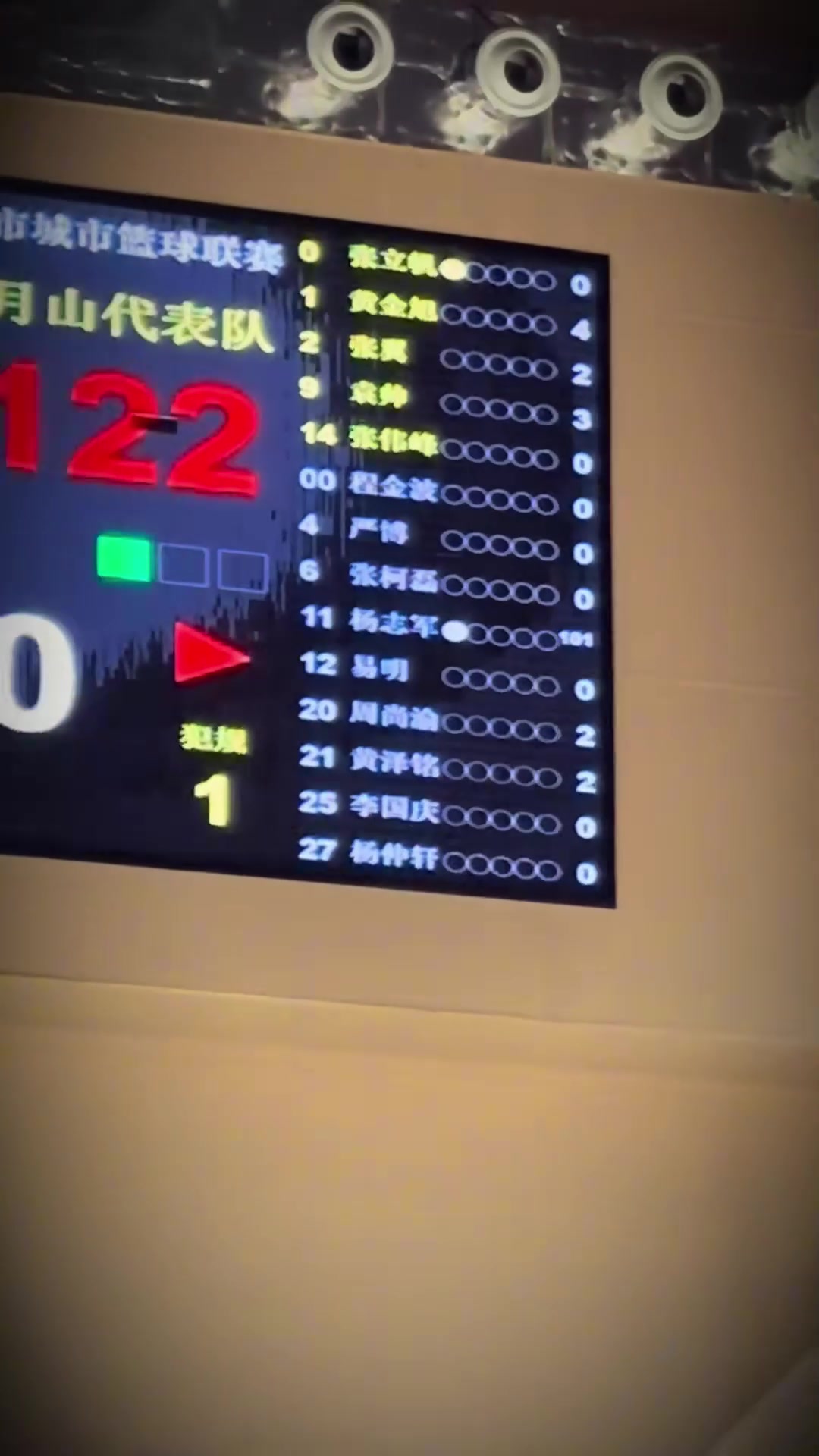 杨志军单场28记三分砍101分 江西联赛封神一战
